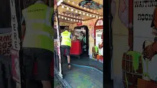 Heading into the UNKNOWN! #shorts #fairground #subscribe #follow #rides #ghosttrain #gothic #seaside