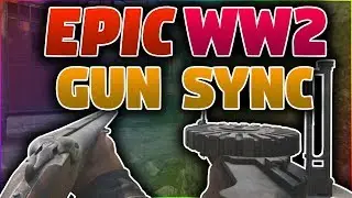 FIRST EVER GUN SYNC ON COD WW2!! (My Best one ever) | CoD WW2 Gun Sync to LFZ - Echoes