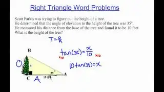 Right Triangle Word Problems (multiply)