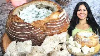Creamy RANCH SPINACH DIP ┃Easy and Impressive HOLIDAY APPETIZER