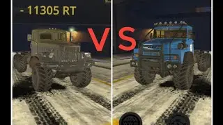 RTHD: Kraz 255 VS Kraz 260 on Village map