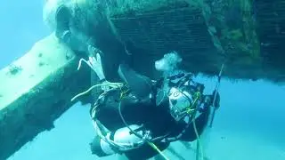 Desalination plant filter cleaning with hp water jet (cavit cleaner)Cyprus-Commercial Diving-