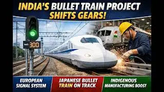 India&rsquo;s Bullet Train Push: European Tech for Signalling, Domestic Manufacturing on Fast Track