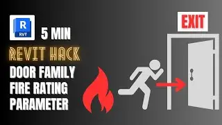 Revit Hack - Hacking Door Family Fire Rating Parameter in 5 min