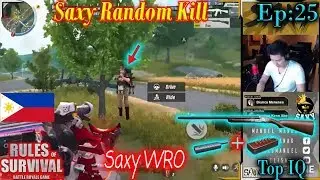 Random kill,NRX Saxy ,Duo vs Fireteam,ROS Most Kill Montage,Rules Of Survival,Saxy Gaming,Ep\25
