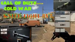 Call Of Duty Black Ops Cold War: Gunfight ( Diesel Knife Fight 3V3 ) Gameplay (No commentary) (4K)