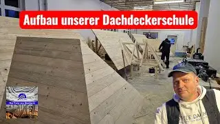 Holzbau in Dachdeckerschule Colditz - Teil 3 - 08.01.2026