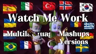 Watch me work - Multilanguage Mashup Versions By me | Different Languages |  Trolls 3