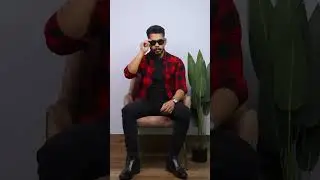 Red & black flannel shirt with Black jeans & Chelsea boots | outfit, link in description
