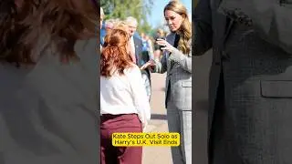 Kate Middleton Steps Out Solo as Prince Harry Ends U.K. Visit | Royal Family Update