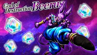 Completing Challenging a God! God of Destruction Beerus Missions  in Dragon Ball legends