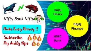 19 06 2020 NIFTY BANK NIFTY -DAILY STOCKS -BAJAJ FINSEV -BAJAJ FINANCE -HDFC BANK