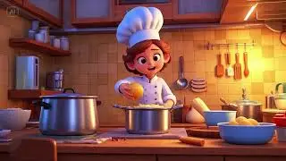 Baking Time Beat 🎵🧁 | Bake, Dance & Learn with Fun Kitchen Rhythms!