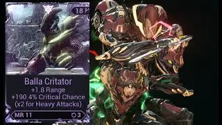 Warframe - Balla Zaw Dagger Heavy Spam.