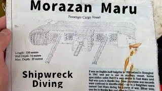 Morazan Maru, shipwreck diving on the Philippines, Palawan