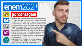 🛑158 Enem 2021 - PORCENTAGEM - Para realizar um voo entre duas cidades que distam 2 000 km uma da