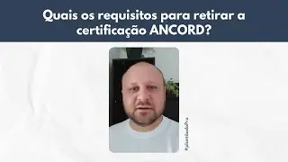 Requisitos para retirar a certifica&ccedil;&atilde;o ANCORD! | PRO EDUCACIONAL