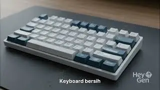 Keyboard kotor bikin nggak nyaman ngetik?#LifeHack#TipsRumah#KeyboardBersih#DeskSetup#CleaningHack