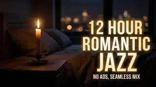 12 Hours of Romantic After-Dark Jazz  🕯️ Slow, Intimate Jazz for Quiet Nights & Time Together