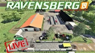 LS19 LIVE🔴RAVENSBERG✅ BERGISCH LAND HOF GEBAUT AUF PS4🚜