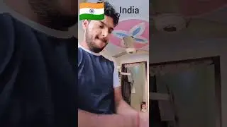 Hand Drying Tecqnices in America 🇺🇲 Vs India 🇮🇳 #shorts #viral #funnyshorts