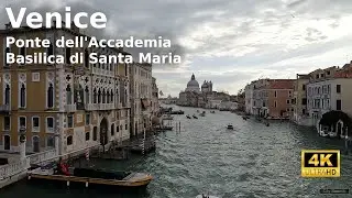 Venice ASMR Walk: Ponte dell'Accademia & Grand Canal View | Serene Italian Exploration