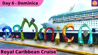 Day 6: Royal Caribbean Cruise | Dominica | Boiling Lake & Sunset | Latin Dance & Music | Lunch Menu