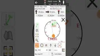 T&iacute;nh năng đo điểm bằng AR m&aacute;y GPS RTK Meridian M20L  #rtk #meridian #gps