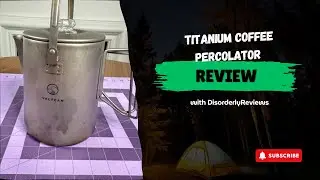 Valtcan Titanium Coffee Percolator Breakdown and Review