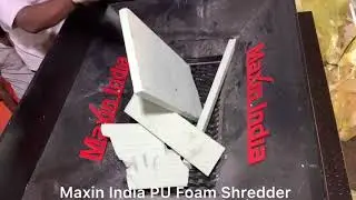 PU Foam Shredder, PU Foam shredding machine, PU Foam crusher, PU Foam crushing Machine, AFR shredder