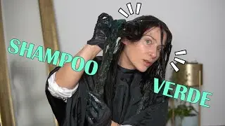 lo shampoo verde &egrave; davvero il segreto per eliminare i riflessi rossi dai capelli castani? 🤔💚