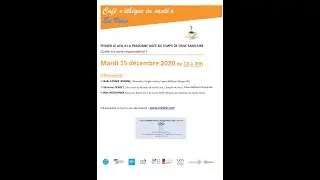 Café Ethique   Penser le lien à la personne âgée en temps de crise sanitaire