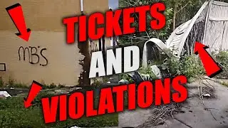 Umar Johnson School FDMG academy Tickets And Violations (Overgrown Grass, Graffiti and Damage Fence)