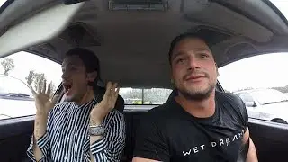 Koen Kardashian flikkert bijna uit de auto  - DE SLECHTSTE CHAUFFEUR VAN NEDERLAND VIPS
