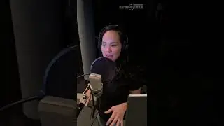 Behind the scenes of the new Audio Thriller #Evergreen with Lana McKissack!