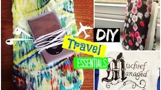 ✈️ ✈️ DIY Travel Essentials + Tips || Spirited Gal
