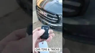Car Tips and Tricks - How to Use Remote Starter on GMC and Chevrolet (Chevy)  #gmc #chevy