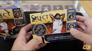 Unboxing two Panini 2020-21 Select Basketball Blaster Boxes! Awesome Pulls? Worth the Money?