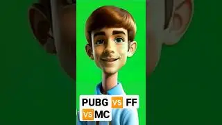 PUBG 🆚 FF 🆚 MC. #shorts
