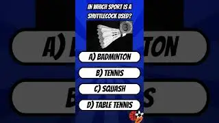 shuttlecock - IQ Connect #quiz #triviachamps #trivia #triviaseries #sports