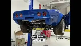 Putting the back of the 1969 Corvette C3 together after paint.#AutoBody #Bodywork #Widebody. ￼