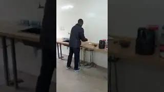 Chlorine Reacting With Iron