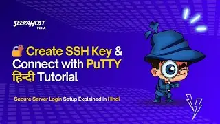 🔐 Hindi Guide: Create SSH Key in cPanel & Connect Using PuTTY | SeekaHost India