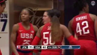 HIGHLIGHTS// USA DOMINATES LATE OVER JAPAN