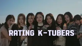 RATING K-TUBERS (theme,name and content) | KPOPSTVRLIGHTT |