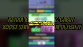 Boost Server Luck x8 24 Jam di Fish It Roblox #roblox #fishit #shorts