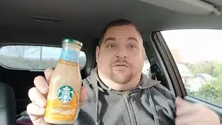 Trying Starbucks Frappuccino Caramel for the first time (Smooth!) 