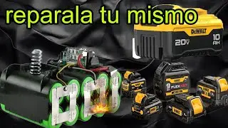 как ремонтировать батарею dewalt 20v cualquer bateria xr