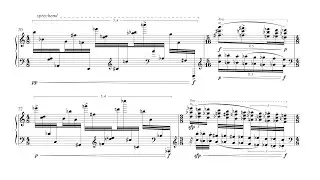 Beat Furrer - Studie f&uuml;r Klavier (2011) [Score-Video]