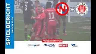 Nebel-Derby endet unentschieden | FC Eintracht Norderstedt - FC St. Pauli II (Regionalliga Nord)